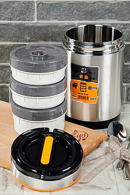 1.90 LT LÜKS ÇELİK YEMEK TERMOSU (12) - 2