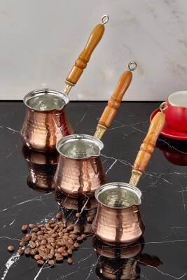 3 LÜ TOMBİK BAKIR CEZVE SETİ (35)