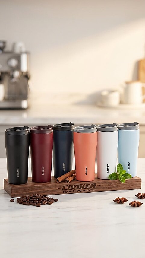 COOKER 0.40 LT ÇELİK BARDAK TERMOS (24) - 1