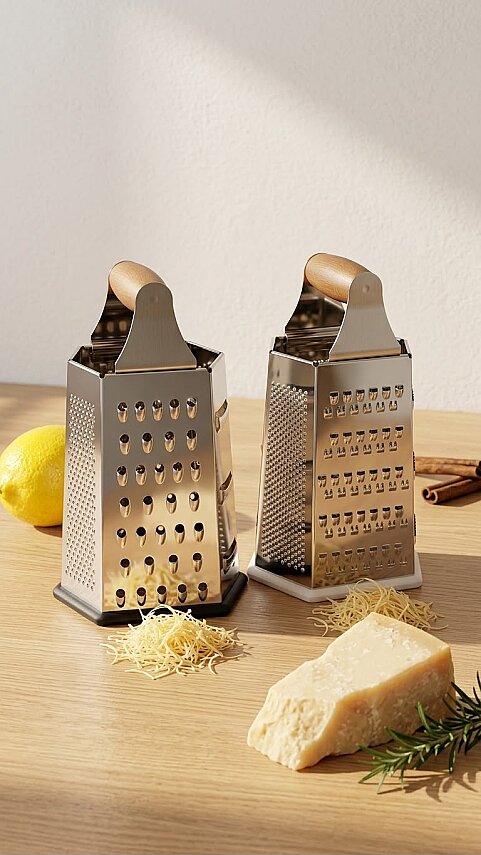 COOKER 17 CM AKASYA SAPLI ALTIGEN ÇELİK RENDE (48) - 1