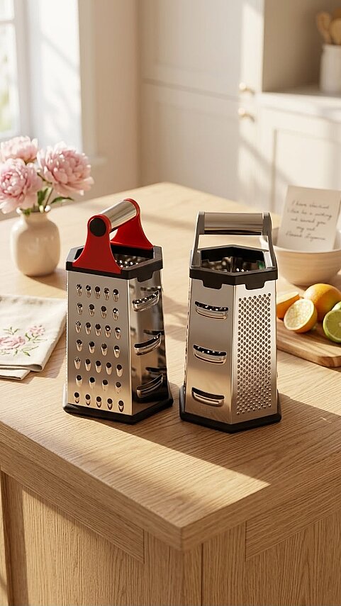 COOKER 18 CM ÇELİK SAPLI ALTIGEN ÇELİK RENDE (48) - 2