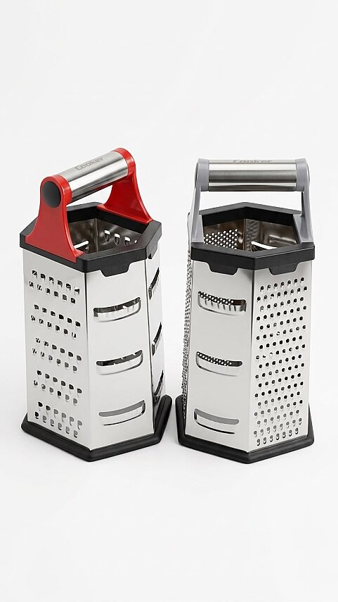 COOKER 18 CM ÇELİK SAPLI ALTIGEN ÇELİK RENDE (48) - 3