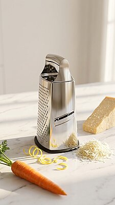 COOKER 19 CM ÇELİK SAPLI OVAL ÇELİK RENDE (48) - 2