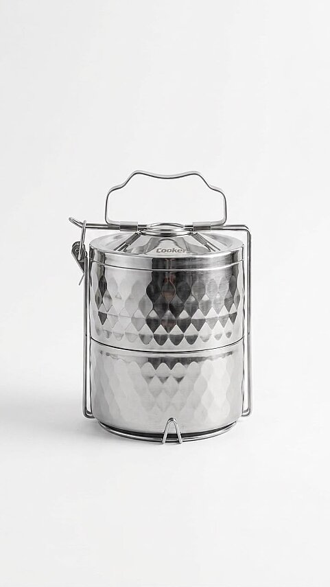 COOKER 2 KATLI ÇELİK SEFER TASI (18) - 1