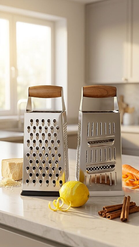 COOKER 20 CM AKASYA SAPLI KARE ÇELİK RENDE (48) - 1