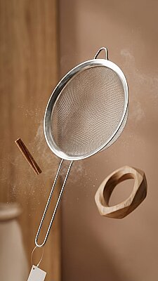 COOKER 20 CM ÇELİK SÜZGEÇ (60) - 4