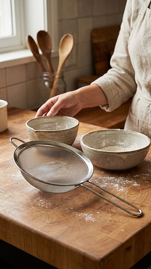 COOKER 22 CM ÇELİK SÜZGEÇ (60) - 2
