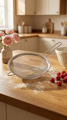 COOKER 22 CM ÇELİK SÜZGEÇ (60)
