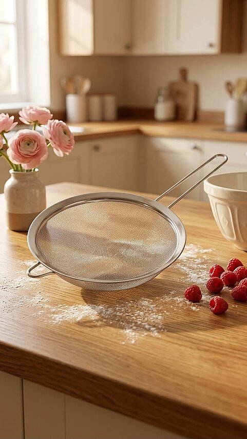 COOKER 22 CM ÇELİK SÜZGEÇ (60) - 1