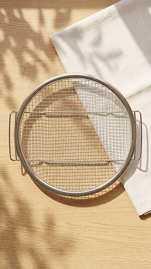 COOKER 22 CM ÇELİK SÜZGEÇ (60) - 1