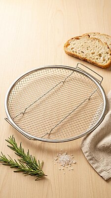 COOKER 25 CM ÇELİK YAĞ SÜZGECİ (60) - 3