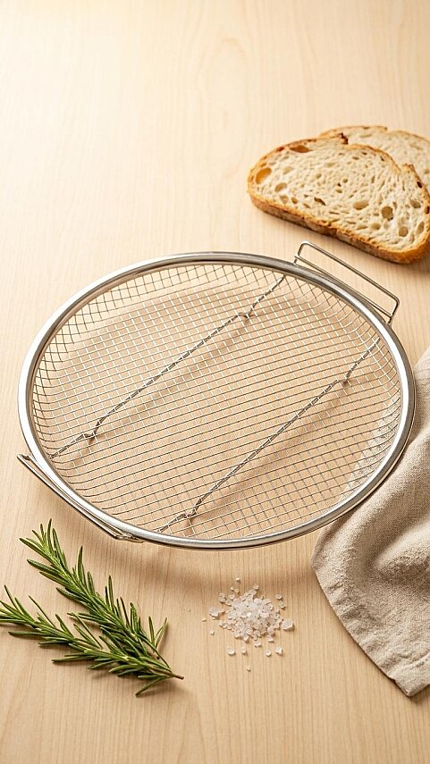 COOKER 25 CM ÇELİK YAĞ SÜZGECİ (60) - 3