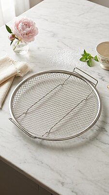 COOKER 25 CM ÇELİK YAĞ SÜZGECİ (60)