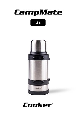 COOKER 3 LT KAMP TİPİ ÇELİK TERMOS (9)