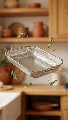 COOKER 34*24 CM ÇELİK SÜZGEÇ (36) - 1