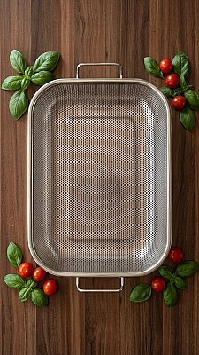 COOKER 34*24 CM ÇELİK SÜZGEÇ (36) - 2