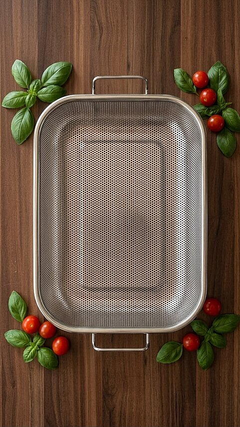 COOKER 34*24 CM ÇELİK SÜZGEÇ (36) - 2