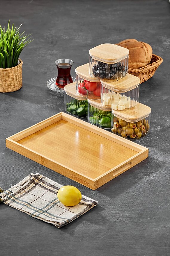 COOKER 6LI BOROSİLİKAT CAM KAHVALTILIK SETİ (8) - 3