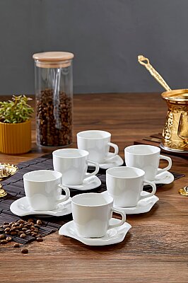 COOKER 6LI PORSELEN ÇAY FİNCAN SETİ (6)