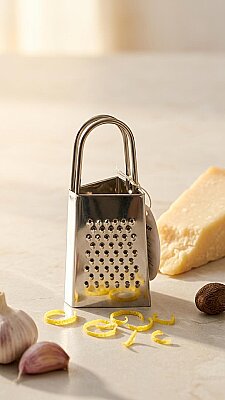 COOKER 7.5 CM ÇELİK SARIMSAK RENDESİ (144) - 2