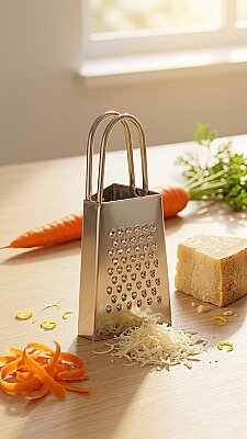 COOKER 7.5 CM ÇELİK SARIMSAK RENDESİ (144) - 3