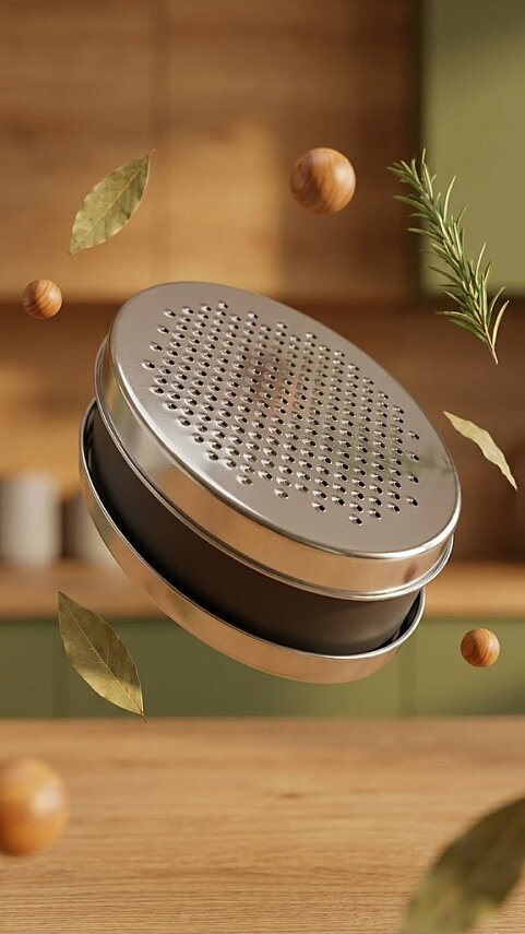 COOKER HAZNELİ ÇELİK RENDE (72) - 1