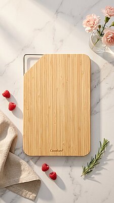 COOKER LUX BAMBU KESME TAHTASI 30X20X2 CM (20)