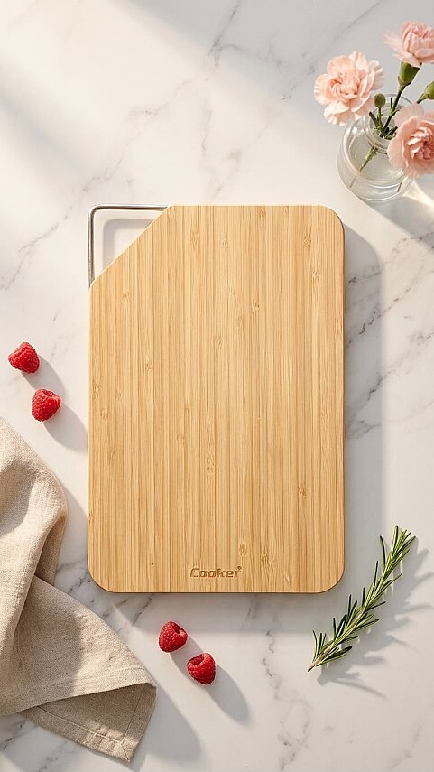 COOKER LUX BAMBU KESME TAHTASI 30X20X2 CM (20) - 1