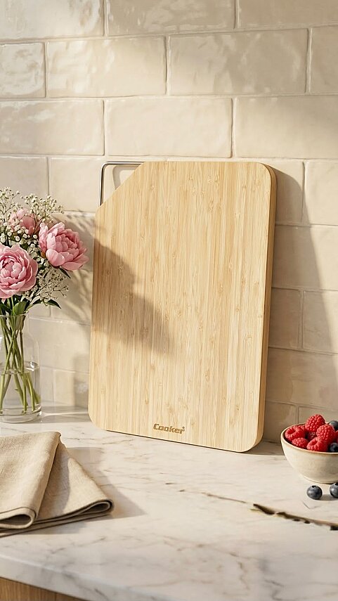 COOKER LUX BAMBU KESME TAHTASI 32X22X2 CM (20) - 1