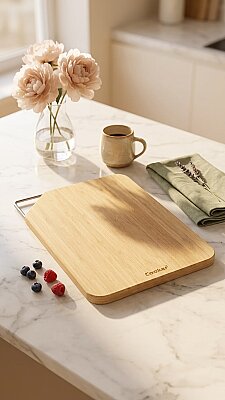COOKER LUX BAMBU KESME TAHTASI 32X22X2 CM (20) - 2