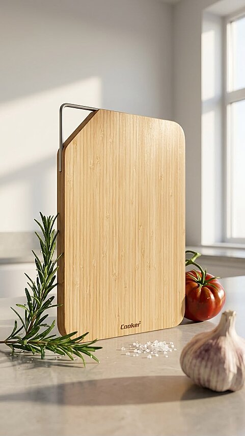 COOKER LUX BAMBU KESME TAHTASI 36X26X2 CM (20) - 2
