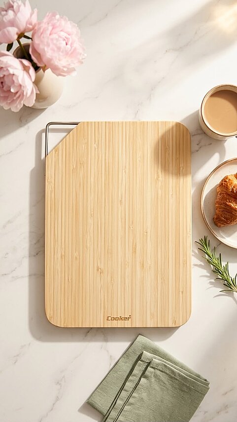 COOKER LUX BAMBU KESME TAHTASI 36X26X2 CM (20) - 3